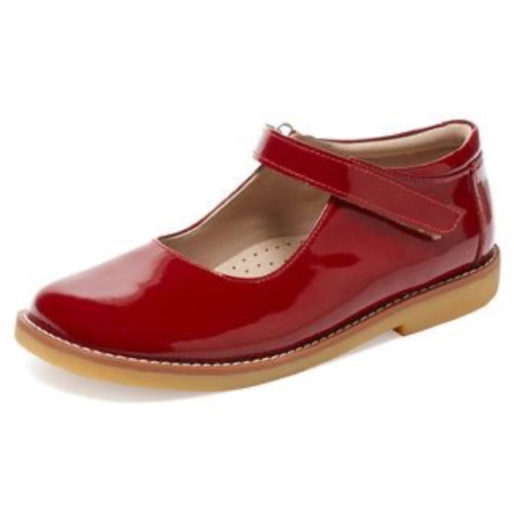 Petit Marcheurs • Red Mary Janes • EU 30 (12-12.5)